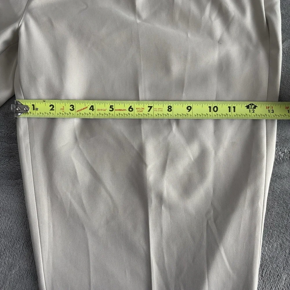 Jack Nicklaus Golf Pants Beige Pleated Dress Trousers Menswear 38x32‎